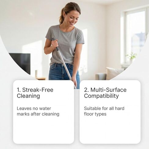 24PCS Floor Cleaner Tablets Hard Floor Cleaner Tablets,Powerful Floor Cleaner Cleaning Solution for Tile, Vinyl, Hardwood,Compatible with Robot Mops & Wet/Dry Vacuums, Lemon Scented in Saudi Arabia