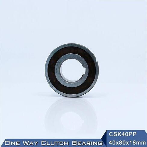 CSK40PP 1 قطعة براثن تحمل اتجاه واحد 40x80x18 مللي متر مع Keyway CSK6208PP محامل قابض العجلة الحرة CSK208PP in Kuwait