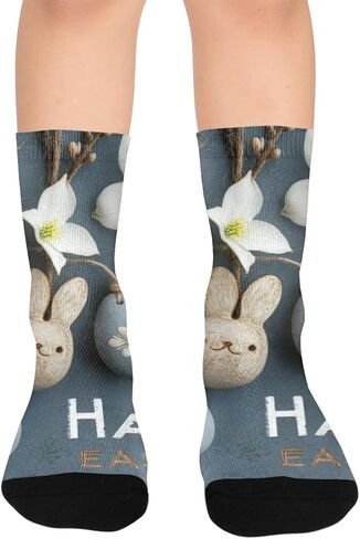 جوارب المشي لمسافات طويلة على شكل بيضة خشبية - جوارب شتوية حرارية سميكة دافئة للأولاد والبنات الصغار للمدرسة، والارتداء اليومي والأنشطة الخارجية in Kuwait