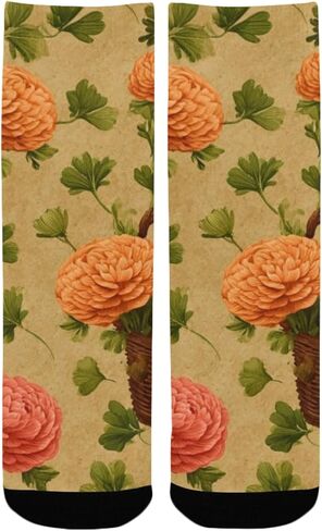 جوارب Warm Garden Bloom للمشي لمسافات طويلة - جوارب شتوية حرارية سميكة دافئة للأطفال الصغار للأولاد والبنات للمدرسة، والارتداء اليومي والأنشطة الخارجية in Kuwait