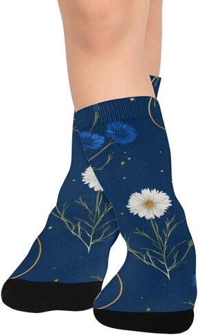 Midnight Easter Egg Dark Hiking Socks - Toddler Boys & Girls Warm Thick Thermal Winter Crew Socks for School, Daily Wear & Outdoor Activities in Saudi Arabia