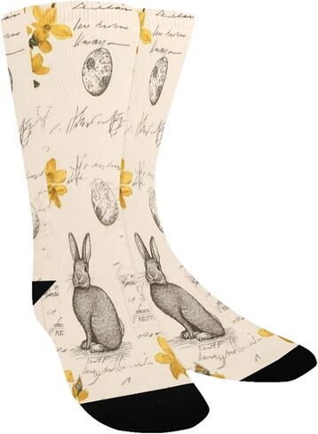 جوارب المشي لمسافات طويلة على شكل أرنب عيد الفصح - جوارب شتوية سميكة دافئة للأولاد والبنات الصغار للمدرسة، والارتداء اليومي والأنشطة الخارجية in Kuwait