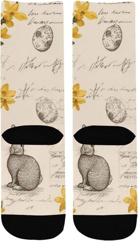 جوارب المشي لمسافات طويلة على شكل أرنب عيد الفصح - جوارب شتوية سميكة دافئة للأولاد والبنات الصغار للمدرسة، والارتداء اليومي والأنشطة الخارجية in Kuwait