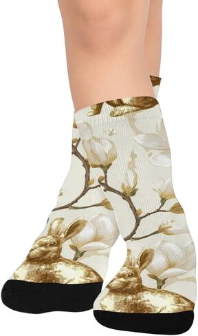 Golden Bunny Magnolia Hiking Socks - Toddler Boys & Girls Warm Thick Thermal Winter Crew Socks for School, Daily Wear & Outdoor Activities in Saudi Arabia