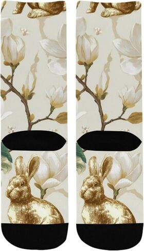 Golden Bunny Magnolia Hiking Socks - Toddler Boys & Girls Warm Thick Thermal Winter Crew Socks for School, Daily Wear & Outdoor Activities in Saudi Arabia
