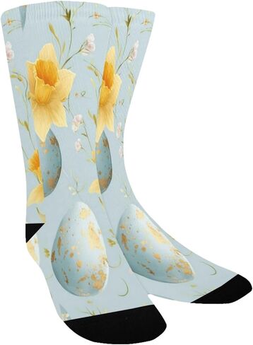 جوارب Daffodil بيضة عيد الفصح للمشي لمسافات طويلة - جوارب شتوية حرارية سميكة دافئة للأولاد والبنات للمدرسة، والارتداء اليومي والأنشطة الخارجية in Kuwait