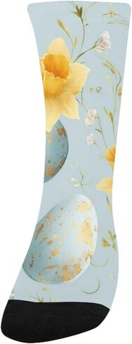 جوارب Daffodil بيضة عيد الفصح للمشي لمسافات طويلة - جوارب شتوية حرارية سميكة دافئة للأولاد والبنات للمدرسة، والارتداء اليومي والأنشطة الخارجية in Kuwait