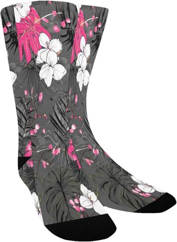 جوارب Art Tropical Bloom للمشي لمسافات طويلة - جوارب شتوية حرارية سميكة دافئة للأطفال الصغار للأولاد والبنات للمدرسة، والارتداء اليومي والأنشطة الخارجية in Kuwait