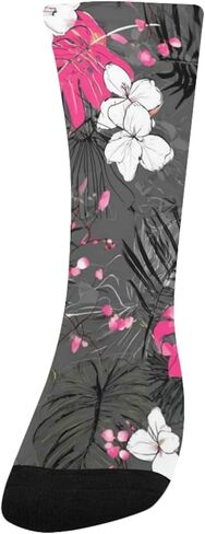 جوارب Art Tropical Bloom للمشي لمسافات طويلة - جوارب شتوية حرارية سميكة دافئة للأطفال الصغار للأولاد والبنات للمدرسة، والارتداء اليومي والأنشطة الخارجية in Kuwait