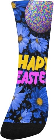 جوارب المشي لمسافات طويلة على شكل بيضة زرقاء كهربائية - جوارب شتوية حرارية سميكة دافئة للأولاد والبنات الصغار للمدرسة، والارتداء اليومي والأنشطة الخارجية in Kuwait