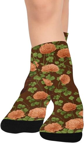 جوارب المشي لمسافات طويلة من Clover and Ranunculus - جوارب شتوية حرارية سميكة دافئة للأولاد والبنات الصغار للمدرسة، والارتداء اليومي والأنشطة الخارجية in Kuwait