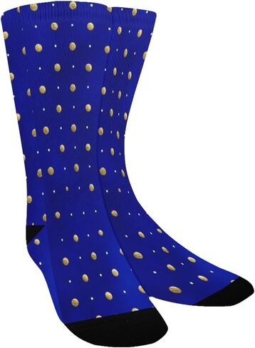 جوارب المشي لمسافات طويلة باللون الأزرق الملكي - جوارب شتوية حرارية سميكة دافئة للأولاد والبنات الصغار للمدرسة، والارتداء اليومي والأنشطة الخارجية in Kuwait