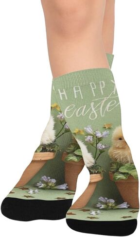 جوارب المشي لمسافات طويلة لعيد الفصح - جوارب شتوية سميكة دافئة للأولاد والبنات الصغار للمدرسة، والارتداء اليومي والأنشطة الخارجية in Kuwait