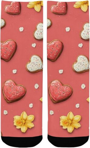 جوارب Bloom Cookie Art للتنزه سيرًا على الأقدام - جوارب شتوية حرارية سميكة دافئة للأطفال الصغار للأولاد والبنات للمدرسة، والارتداء اليومي والأنشطة الخارجية in Kuwait