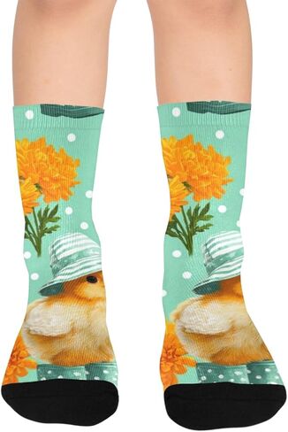 Garden Chick Hiking Socks - Toddler Boys & Girls Warm Thick Thermal Winter Crew Socks for School, Daily Wear & Outdoor Activities in Saudi Arabia