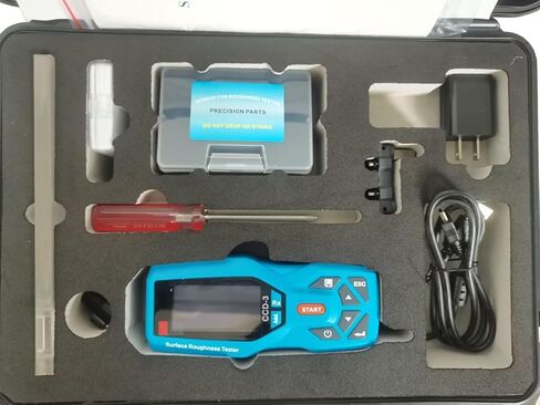 Handheld Surface Roughness Tester Roughness Gauge with 20 Testing Parameters Measuring Range Ra 0.005-16.000μm Rz 0.02-160.00μm Indication Accuracy 0.001μm 100 Groups Data Storage in Saudi Arabia