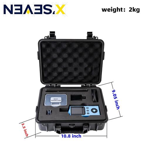 Surface Roughness Tester, Portable Digital Profilometer Ra Rz Rq Rt, 0.001µm Resolution, Data Output, X-Z Profile Curve, for Machined/Metal Parts Inspection in Kuwait