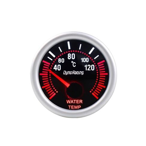2'' 52mm Universal Smoke Lens Digital Water Temperature Gauge 40-120C 12V LED Car Meter in Saudi Arabia