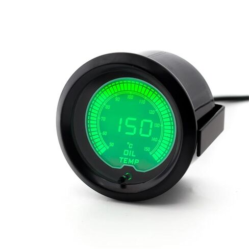 7 Colors 2" 52mm Oil Temperature Gauge 50-150 Celsius Car Meter BX100112 in Saudi Arabia