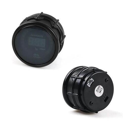 1 قطعة أسود 2 بوصة 52 مللي متر الرقمية LED سيارة النفط مقياس الحرارة 20-150 مئوية سيارة متر BX101454 in Saudi Arabia
