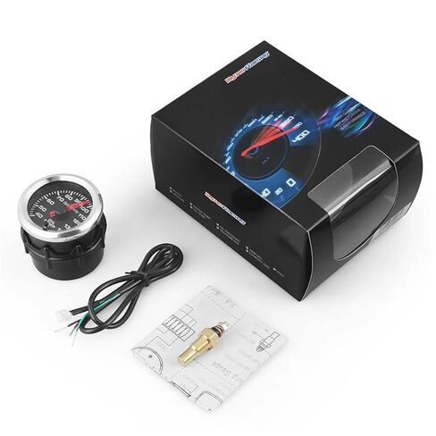 2'' 52mm 12V Oil Temp Gauge Celsius 7 Colors Pointer with Stepper Motor in Saudi Arabia