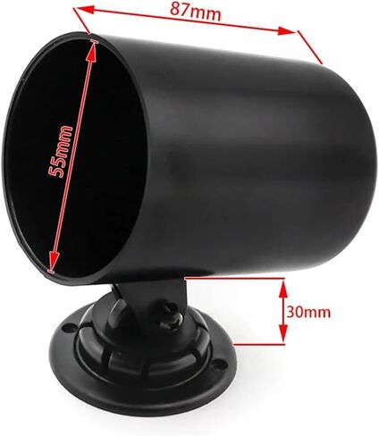 Gauge Cup 52mm Universal Gauge Pod Car Mount Holder Plastic Heavy Duty Single Gauge Pods Dash Pod in Saudi Arabia