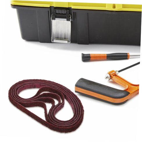 Lurrose 5pcs Sanding Belts for Wood Metal Replacement Sanding Paper Belts for Sanders Ceramic Zirconia Nylon Abrasive in Saudi Arabia