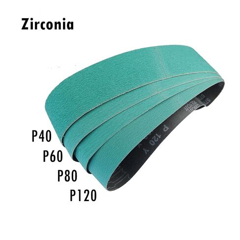 1pc Zirconia Sanding Abrasive Belt for Metal,Sandpaper 1220mm x 50/75/100/150mm, Customizable Grit Options(40meshx1220MMx75MM) in Saudi Arabia