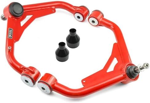 Front Upper Control Arms for 2007-2021 Toyota Tundra, 2008-2022 Toyota Sequoia, 2-4" Lift Replacement OEM Factory Suspension Arms,PU Bushings, 2PCS in Kuwait