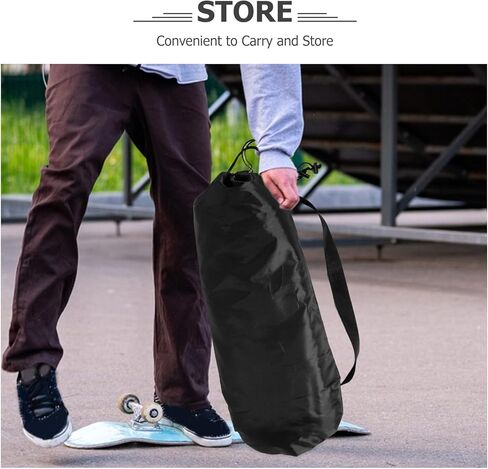 Zerodeko Skateboard Bag Backpack for Longboard and Fishboard Waterproof Thickened Skateboard Storage Sack with Shoulder Straps Portable for Outdoor Travel and Beach Use in Saudi Arabia