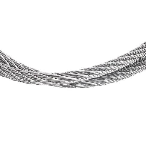 كابل T304 شبه مرن من الفولاذ المقاوم للصدأ مقاس 1/8 بوصة 7 × 7، متعدد الأغراض - بكرة بطول 250 قدم in Kuwait