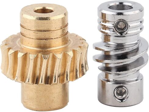 TANIQIACA Industrial Robot 10:1 Worm Wheel Bronze Worm Gear Set, Metal Worm, Industrial Robot Parts in Kuwait