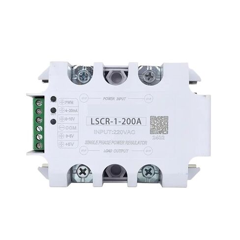مرحلة واحدة 200A وحدة تنظيم الجهد الطاقة مرحل الحالة الصلبة 4-20mA سخان التحكم في درجة الحرارة in Kuwait