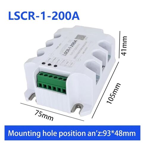 مرحلة واحدة 200A وحدة تنظيم الجهد الطاقة مرحل الحالة الصلبة 4-20mA سخان التحكم في درجة الحرارة in Kuwait