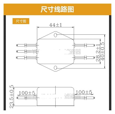 220v Single Phase AC Power Filter CW1B 3A 6A Capacitor Purifier 10A 40 line Length 10CM(CW1B-6A-L 040) in Saudi Arabia