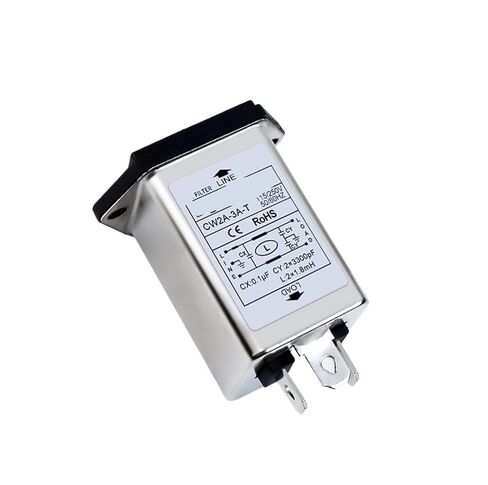 CW2A-3A/6A/10A-T(001) Single Insurance Socket Single Insurance 220V Power Filter(CW2A-3A-T -001 Single Insurance) in Kuwait