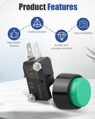 Power Unit Raise Switch Fit for Rotary Lift N413-1 Replace P1483, BH-7503-65S in Saudi Arabia