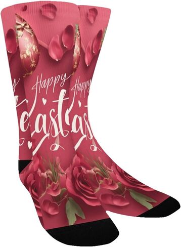 جوارب ريد روبي إيستر بلوم للمشي لمسافات طويلة - جوارب شتوية حرارية سميكة دافئة للأولاد والبنات للمدرسة، والارتداء اليومي والأنشطة الخارجية in Kuwait