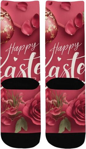 جوارب ريد روبي إيستر بلوم للمشي لمسافات طويلة - جوارب شتوية حرارية سميكة دافئة للأولاد والبنات للمدرسة، والارتداء اليومي والأنشطة الخارجية in Kuwait