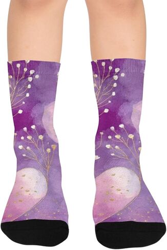 جوارب Gilded Love Bloom للمشي لمسافات طويلة - جوارب شتوية حرارية سميكة دافئة للأطفال الصغار للأولاد والبنات للمدرسة، والارتداء اليومي والأنشطة الخارجية in Kuwait