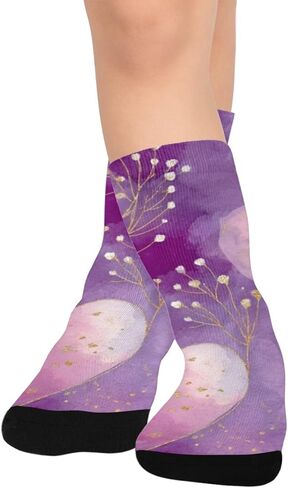 جوارب Gilded Love Bloom للمشي لمسافات طويلة - جوارب شتوية حرارية سميكة دافئة للأطفال الصغار للأولاد والبنات للمدرسة، والارتداء اليومي والأنشطة الخارجية in Kuwait