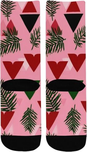 جوارب السرخس والمثلث للمشي لمسافات طويلة - جوارب شتوية حرارية سميكة دافئة للأولاد والبنات الصغار للمدرسة، والارتداء اليومي والأنشطة الخارجية in Kuwait