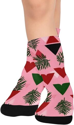 جوارب السرخس والمثلث للمشي لمسافات طويلة - جوارب شتوية حرارية سميكة دافئة للأولاد والبنات الصغار للمدرسة، والارتداء اليومي والأنشطة الخارجية in Kuwait