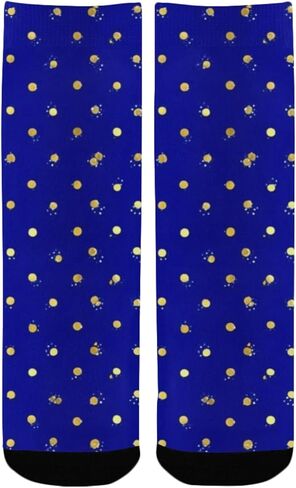 جوارب فاخرة للمشي لمسافات طويلة بطبعة منقطة - جوارب شتوية حرارية سميكة دافئة للأطفال الصغار للأولاد والبنات للمدرسة، والارتداء اليومي والأنشطة الخارجية in Kuwait