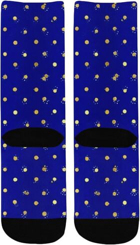 جوارب فاخرة للمشي لمسافات طويلة بطبعة منقطة - جوارب شتوية حرارية سميكة دافئة للأطفال الصغار للأولاد والبنات للمدرسة، والارتداء اليومي والأنشطة الخارجية in Kuwait