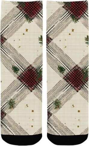 جوارب احتفالية منقوشة بلوم آرت للمشي لمسافات طويلة - جوارب شتوية حرارية سميكة دافئة للأولاد والبنات للمدرسة، والارتداء اليومي والأنشطة الخارجية in Kuwait