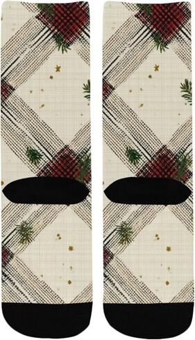 جوارب احتفالية منقوشة بلوم آرت للمشي لمسافات طويلة - جوارب شتوية حرارية سميكة دافئة للأولاد والبنات للمدرسة، والارتداء اليومي والأنشطة الخارجية in Kuwait