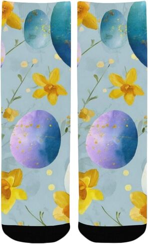 جوارب التنزه سيرًا على الأقدام من Gilded Spring Bloom Flowers - جوارب شتوية سميكة دافئة للأولاد والبنات الصغار للمدرسة، والارتداء اليومي والأنشطة الخارجية in Kuwait