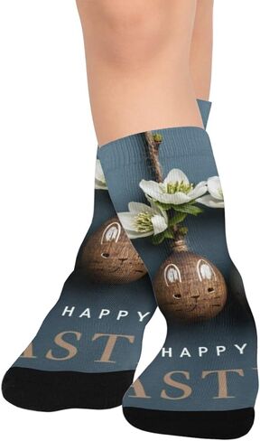 الحد الأدنى من جوارب عيد الفصح للمشي لمسافات طويلة - جوارب شتوية سميكة دافئة للأولاد والبنات الصغار للمدرسة، والارتداء اليومي والأنشطة الخارجية in Kuwait