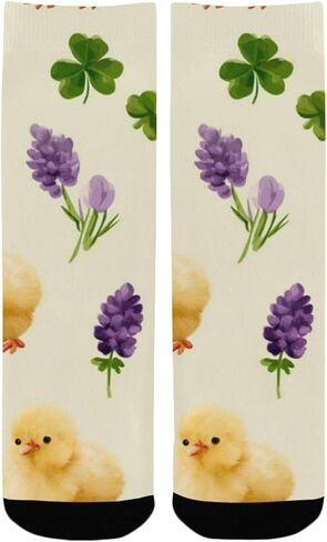 جوارب Chick and Lavender للمشي لمسافات طويلة - جوارب شتوية حرارية سميكة دافئة للأطفال الصغار للأولاد والبنات للمدرسة، والارتداء اليومي والأنشطة الخارجية in Kuwait